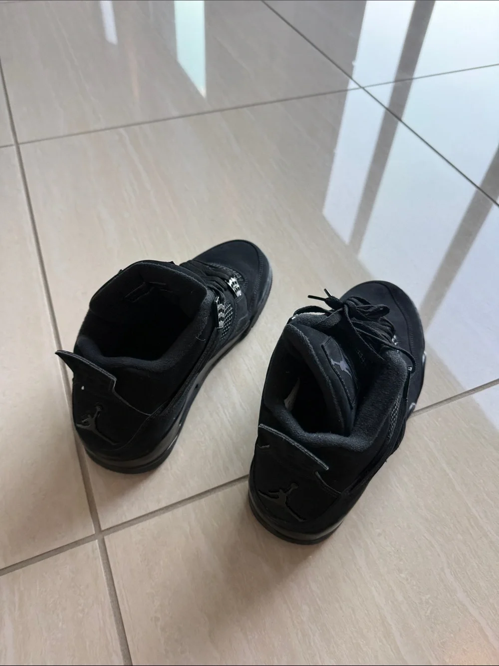2020 Air Jordan 4 Retro ‘Black Cat’ Size 9